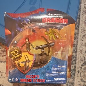 DreamWorks How to Train Your Dragon Action Set with Blue and Green Figures